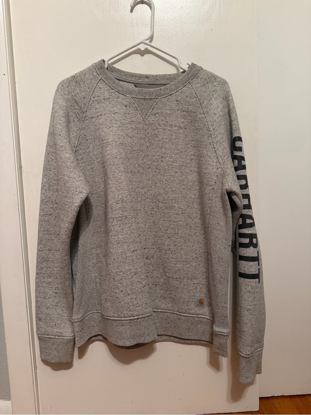 Carhartt Women’s Heather Gray Crewneck Sweatshirt
